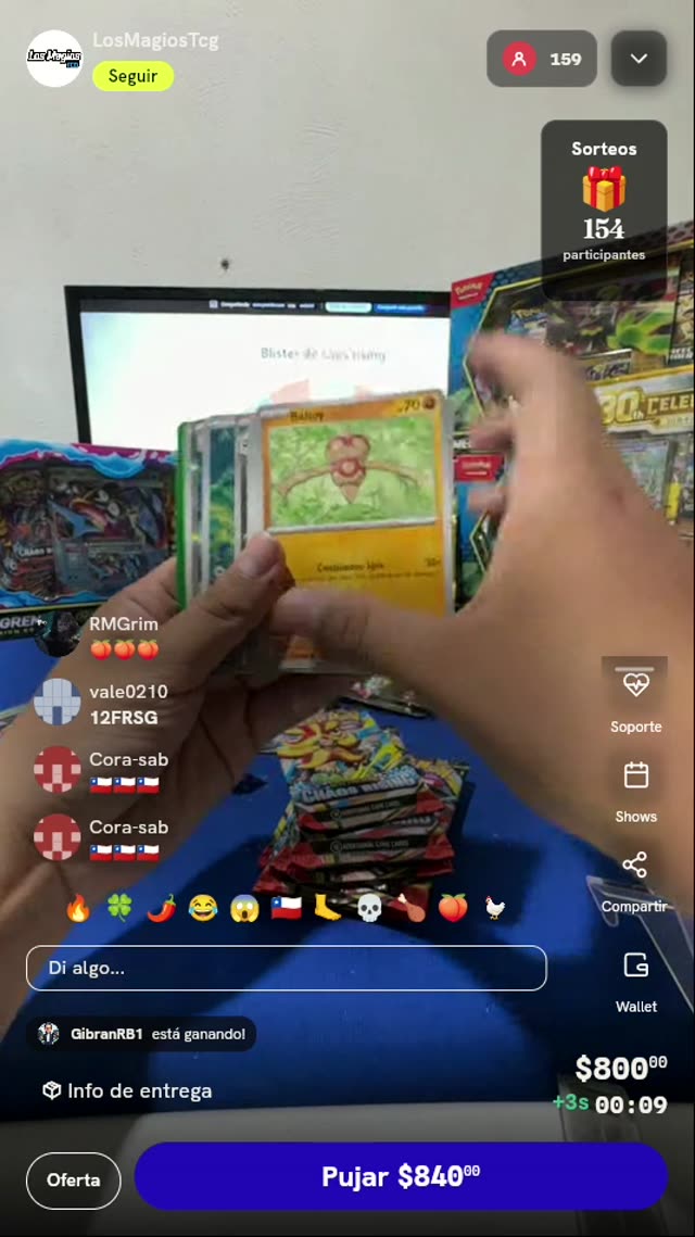 Blíster Pokémon TCG Chaos Rising