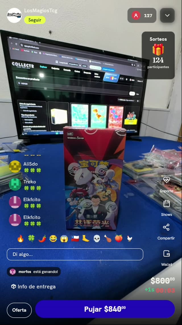 Booster Box Pokémon Chasing Glory Together
