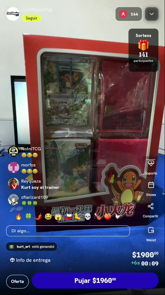 Caja de Regalo Pokémon Charmander 151