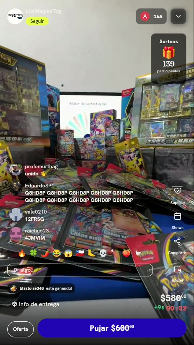 Blíster de Pokémon TCG: Perfect Order