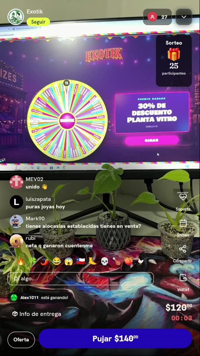 Cupón 30% Descuento Planta Vitro
