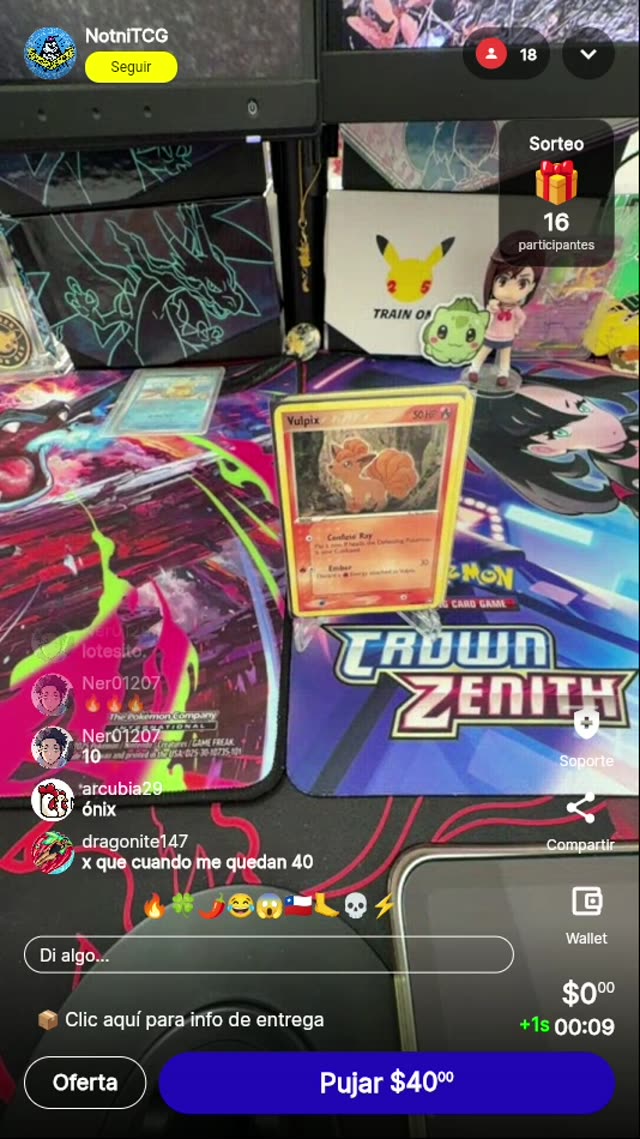 Carta Pokémon Vulpix Vintage
