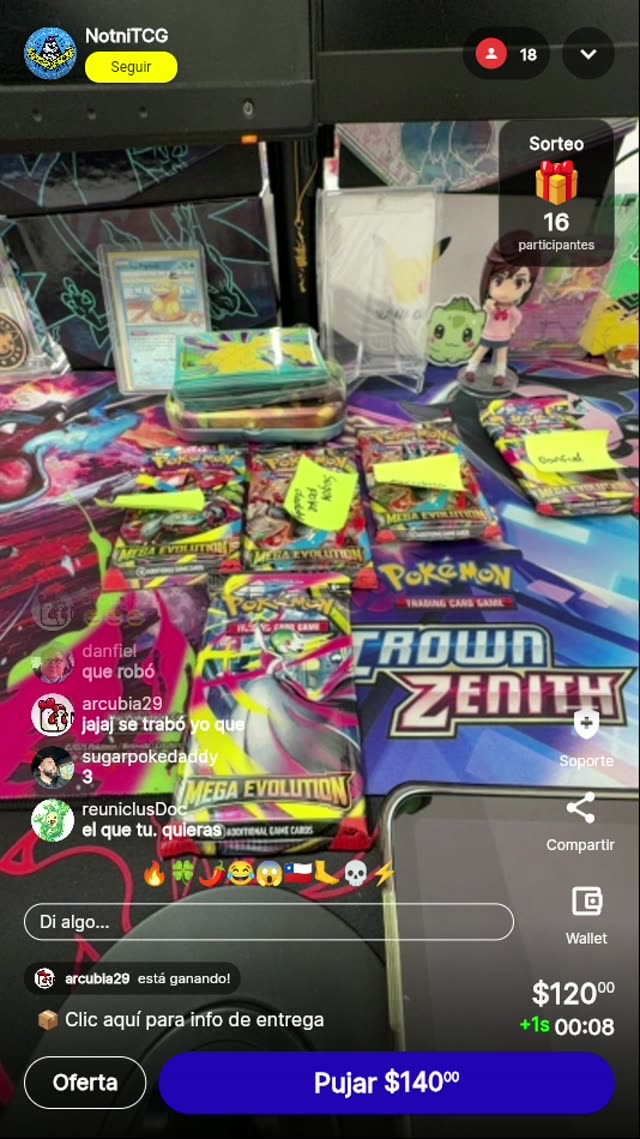 Pokémon Mega Evolution Booster Pack