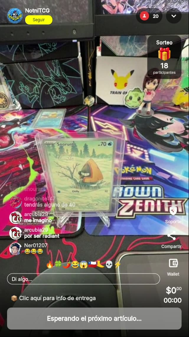 Pokémon Snorunt Crown Zenith #034