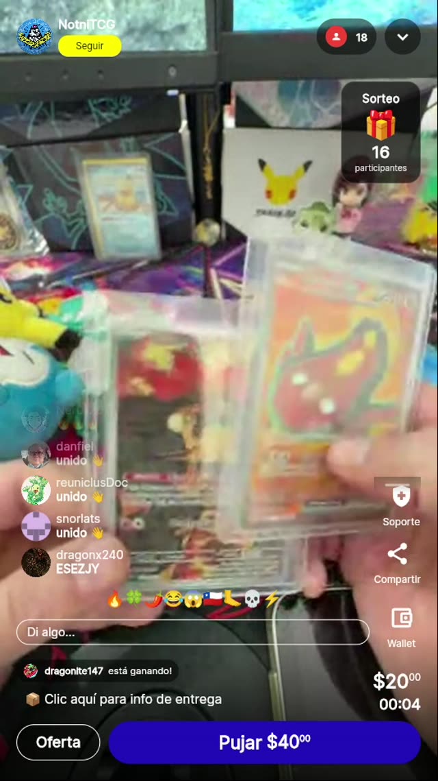 Cartas Pokémon Variadas