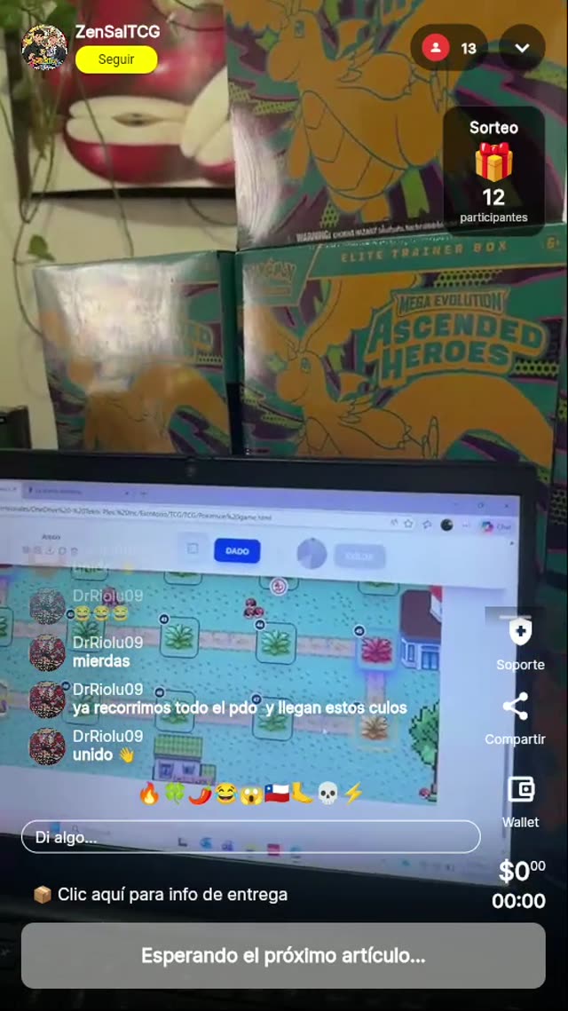 Carta Club Penguin de consolación