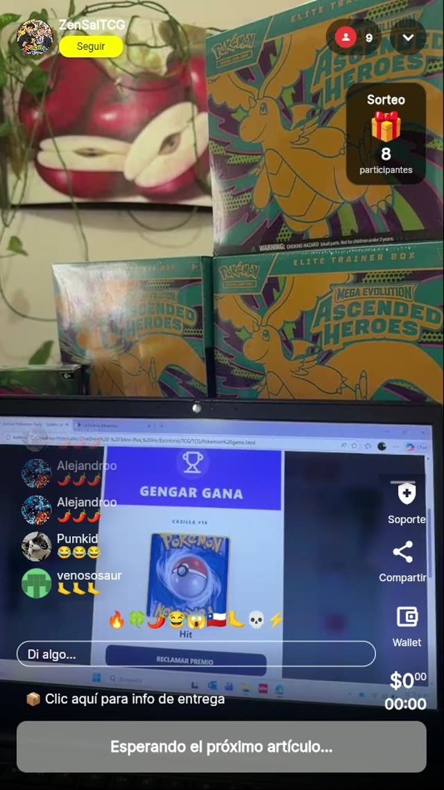 Carta Pokémon Gengar