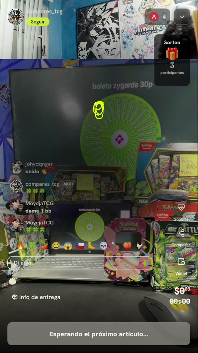 Boleto Zygarde 30P Pokémon TCG