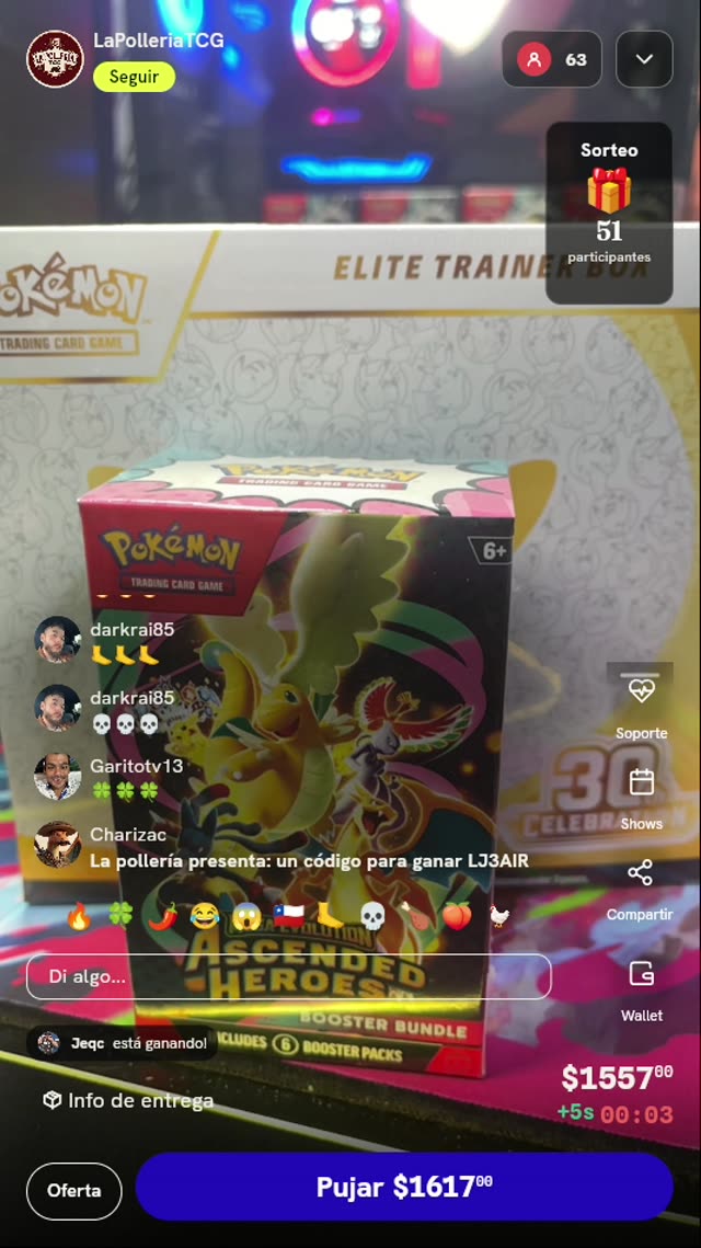 Booster Bundle Pokémon Ascended Heroes