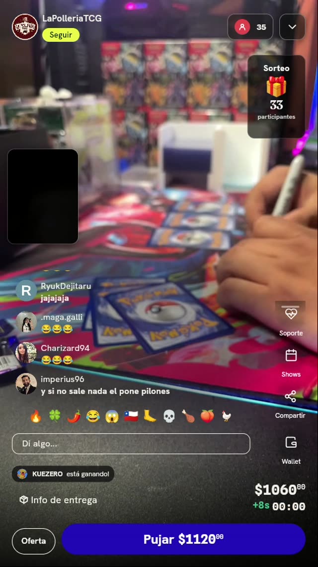 Dinámica Oráculo Pokémon TCG