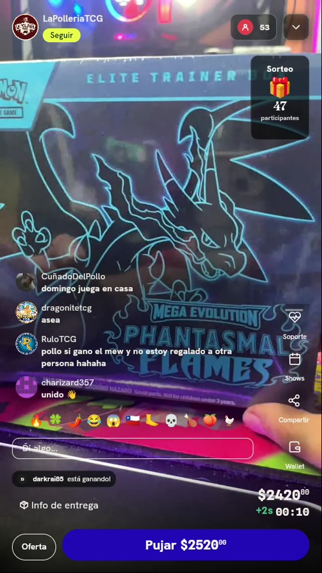 Pokémon ETB Phantasmal Flames