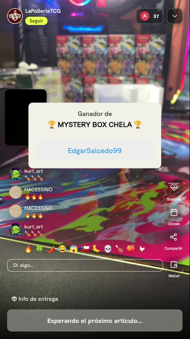 Caja Misteriosa Mystery Box Chela
