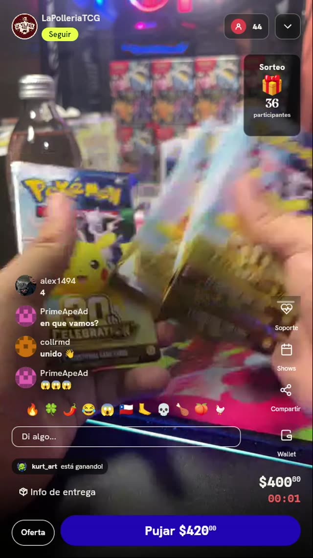 Batalla de ETB Pokémon TCG