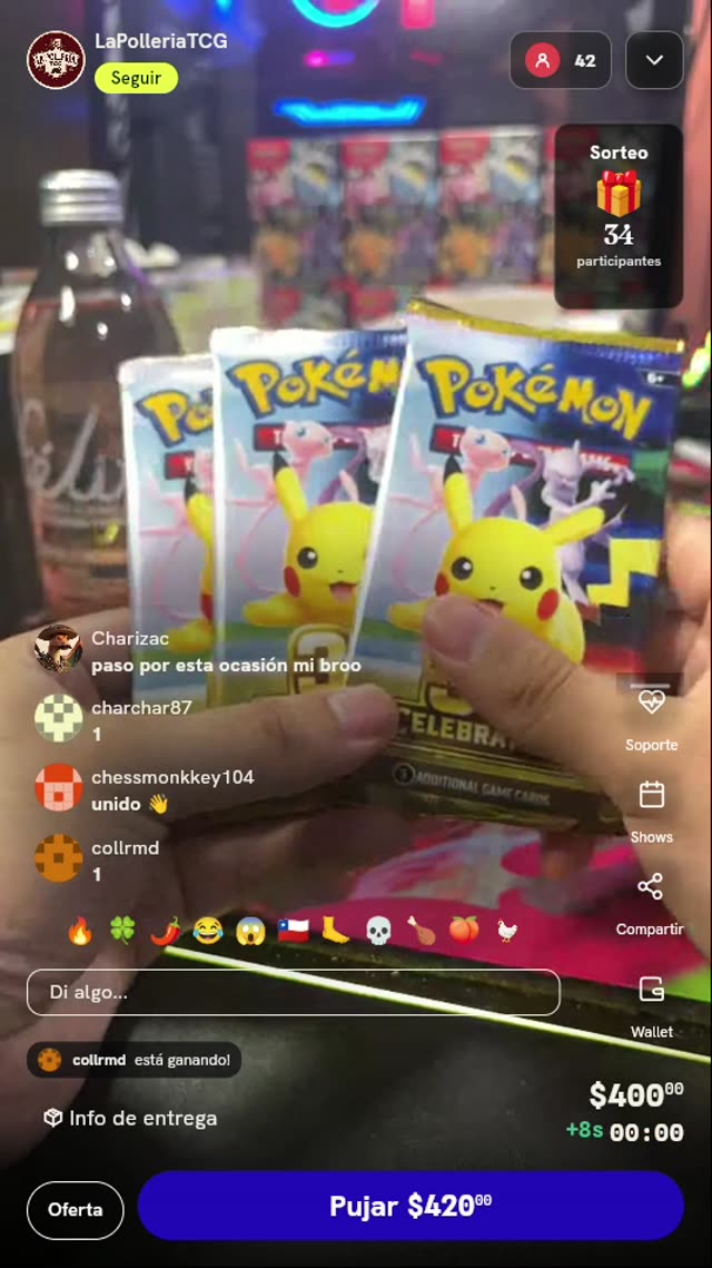 Sobres Pokémon TCG 30th Celebration