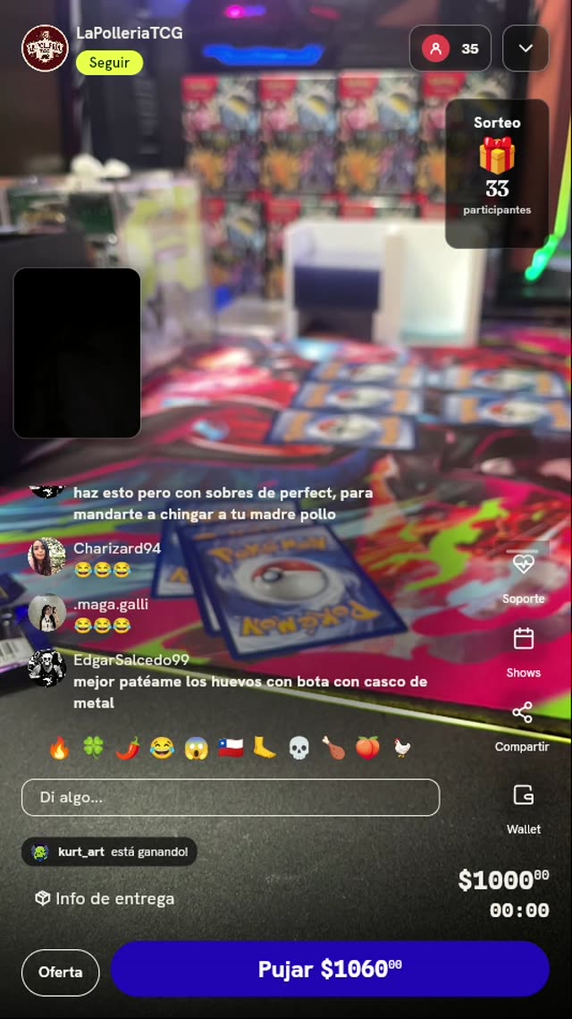 Sobres de Pokémon TCG