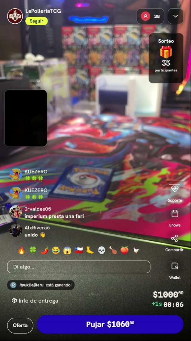 Carta Coleccionable Pokémon TCG