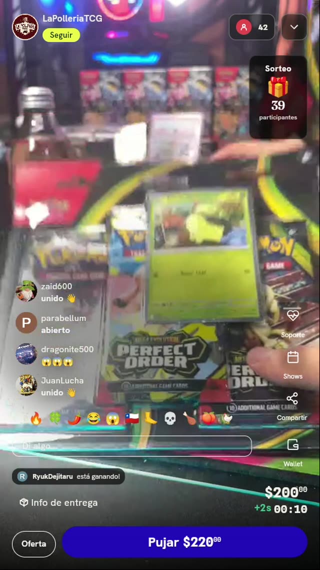 Sobre Pokémon TCG Perfect Order