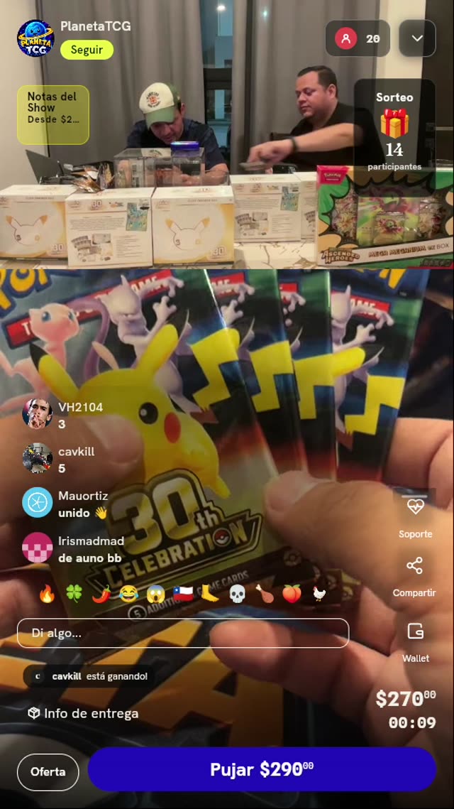 Sobres Pokémon TCG 30th Celebration