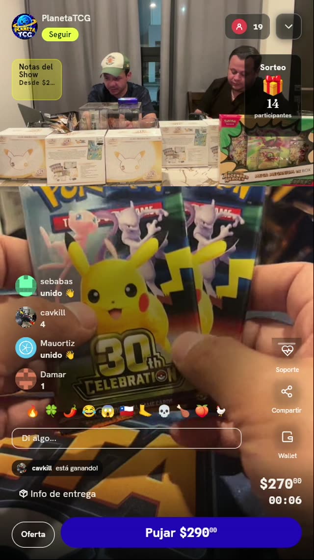 Sobres Pokémon TCG 30th Celebration
