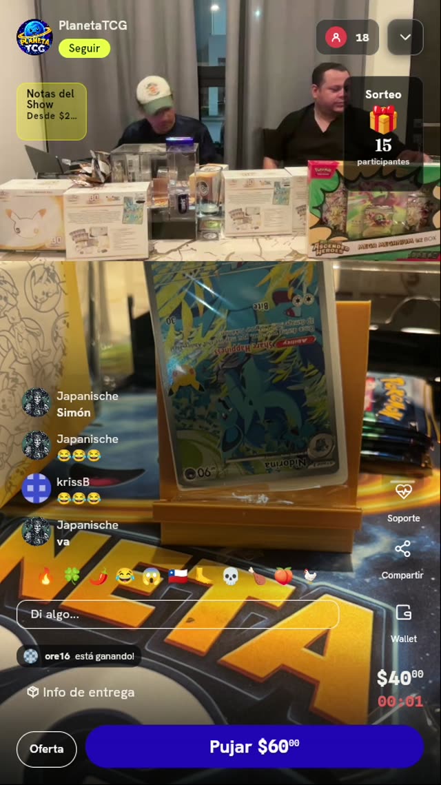Carta Pokémon Nidorina Promo