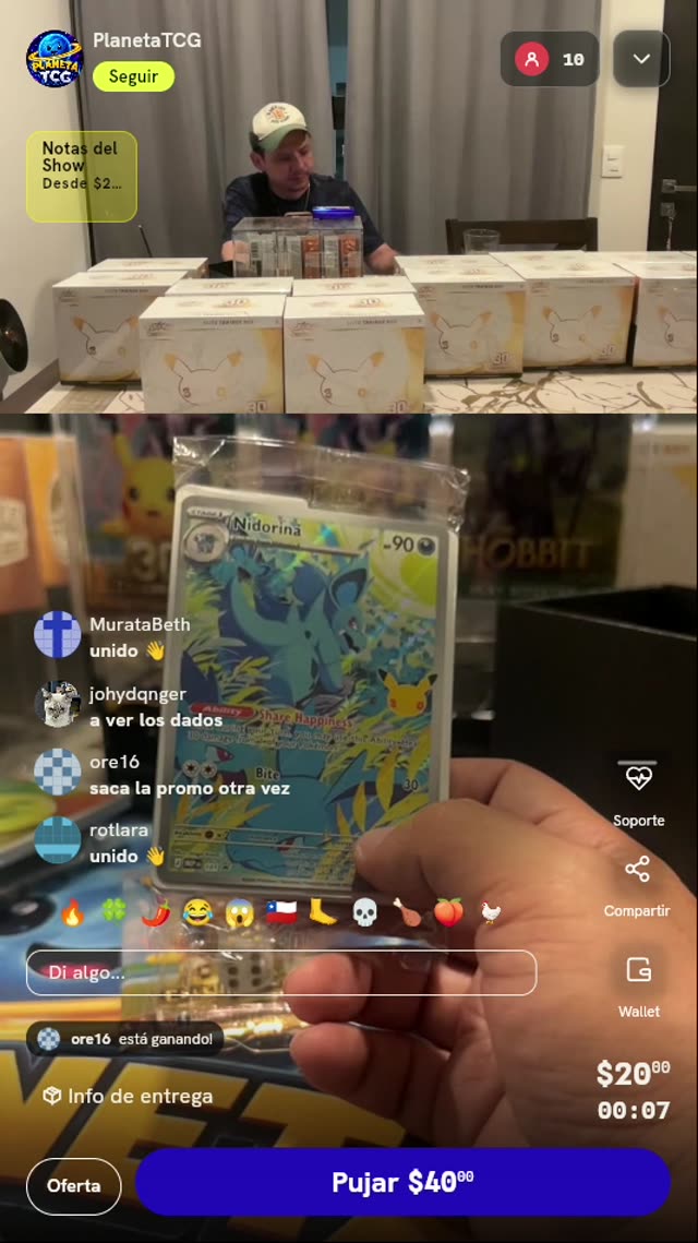 Carta Pokémon Nidorina Promo