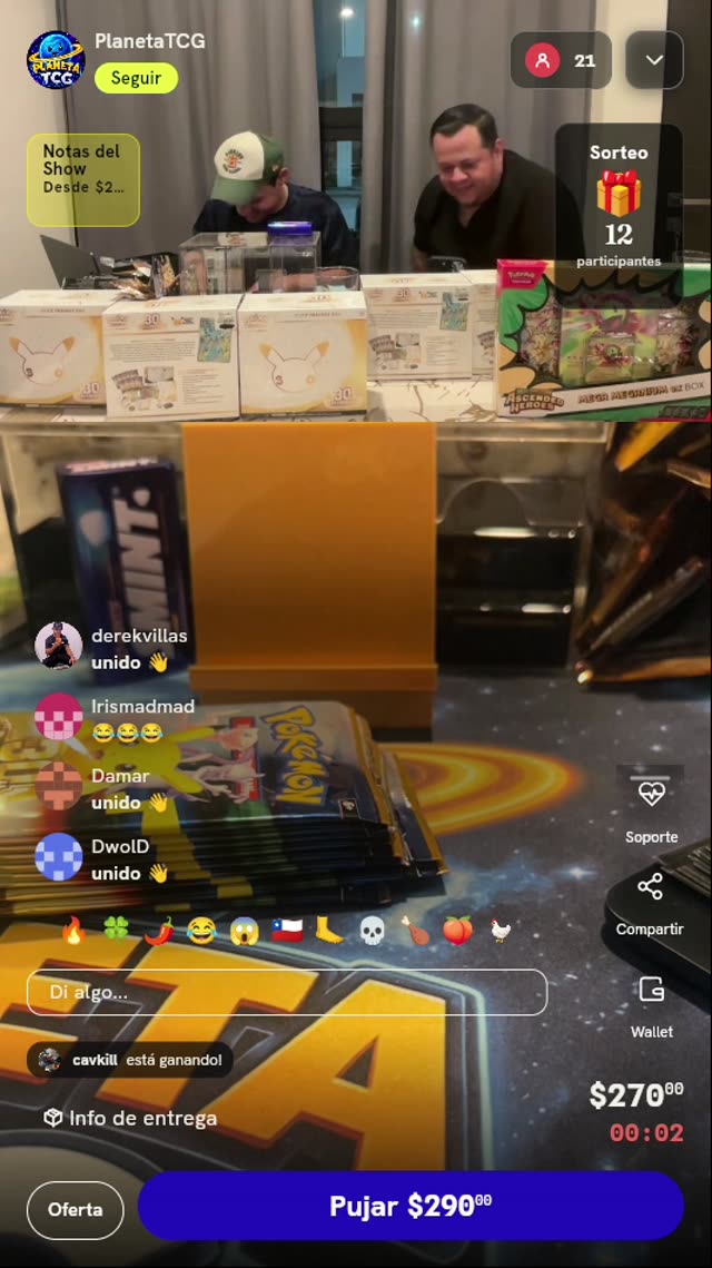Sobre de Cartas Pokémon TCG