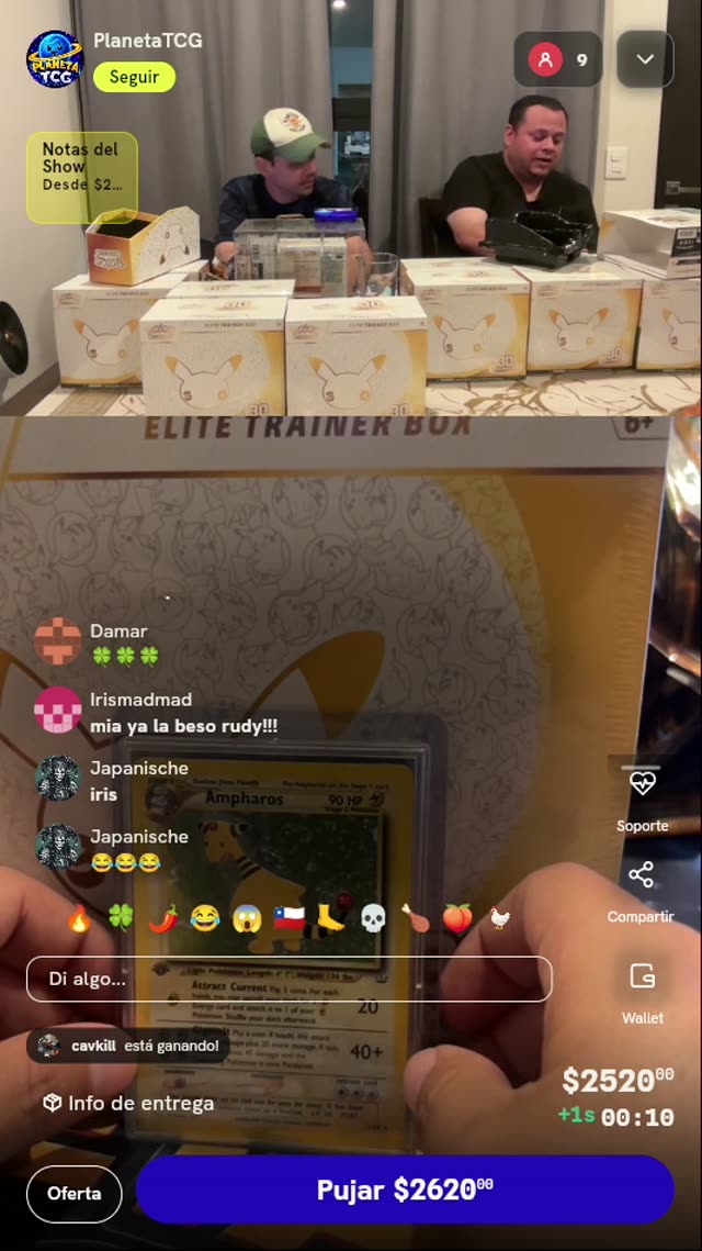 Carta Pokémon Ampharos Neo Revelation Holo