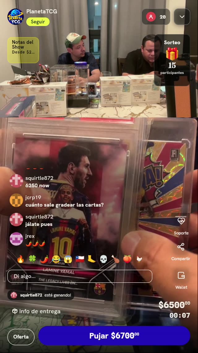 Cartas Gradeadas Lamine Yamal FC Barcelona