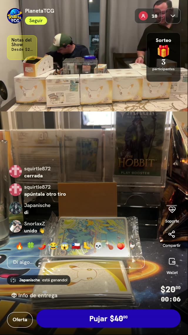 Micas y carta promo Nidorina Pokémon