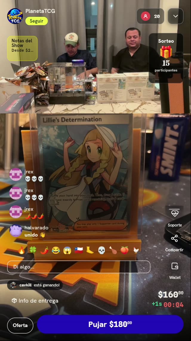 Carta Pokémon Lillie's Determination Full Art