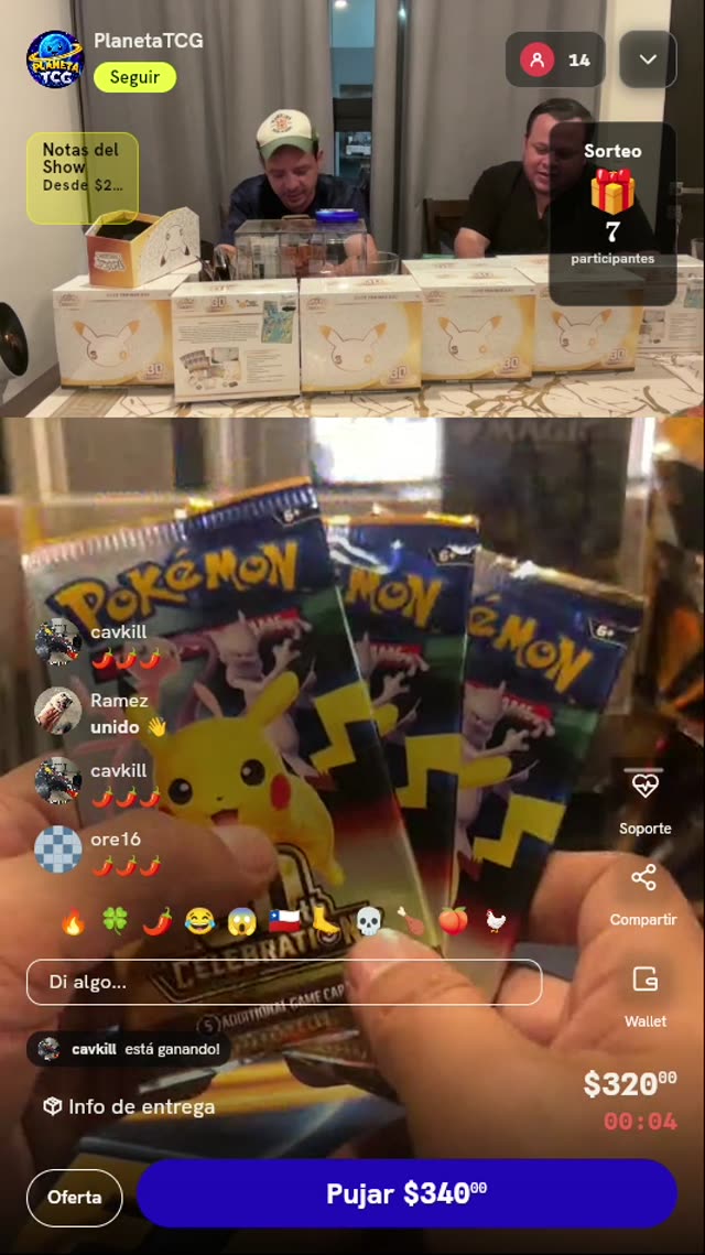 3 sobres Pokémon TCG Celebrations