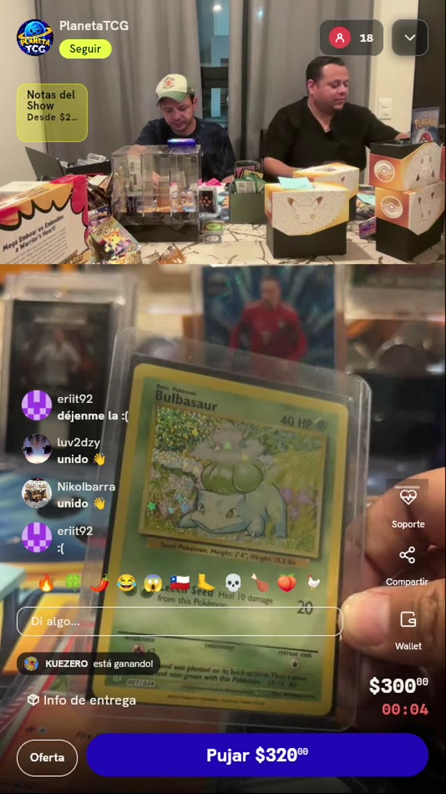 Carta Bulbasaur TCG Classic #001/034