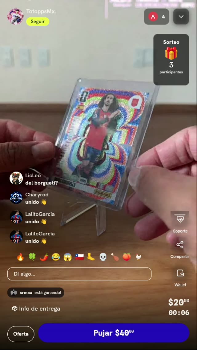 Carta Panini Marc Cucurella España Limited Edition