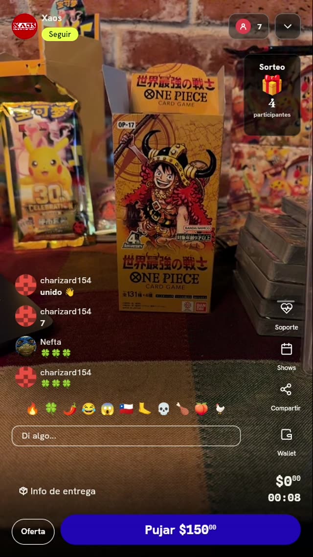 Sobre One Piece TCG OP-17