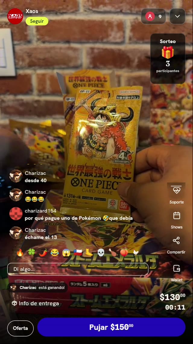 Sobre One Piece TCG OP-17
