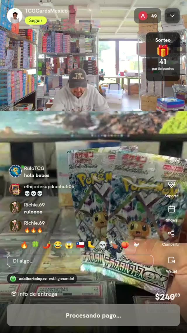 2 Sobres Pokémon Terastal Festival ex