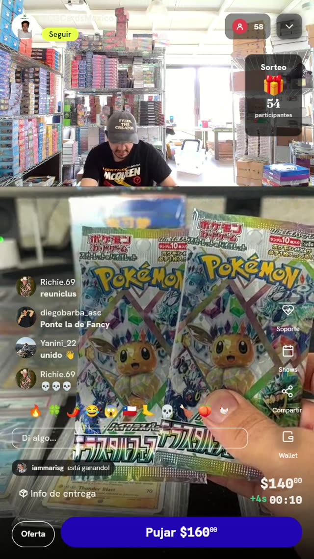 Sobres Pokémon Terastal Festival ex Japoneses