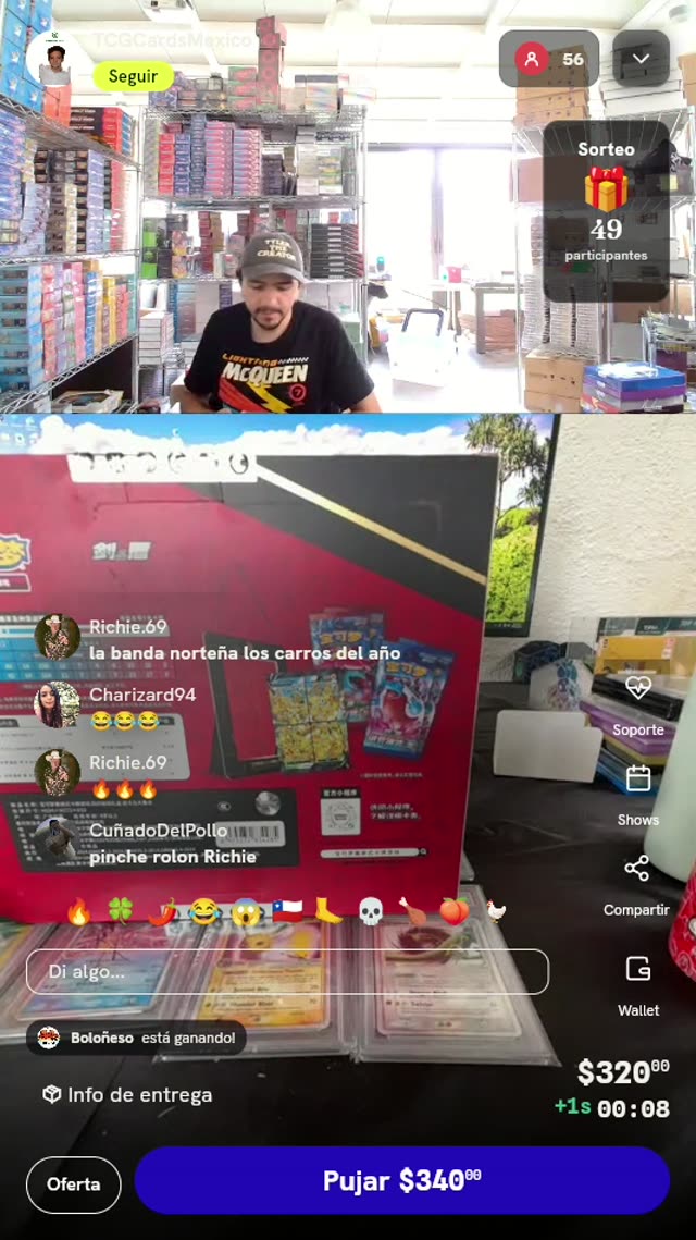 Caja Pikachu V-UNION Chino Simplificado
