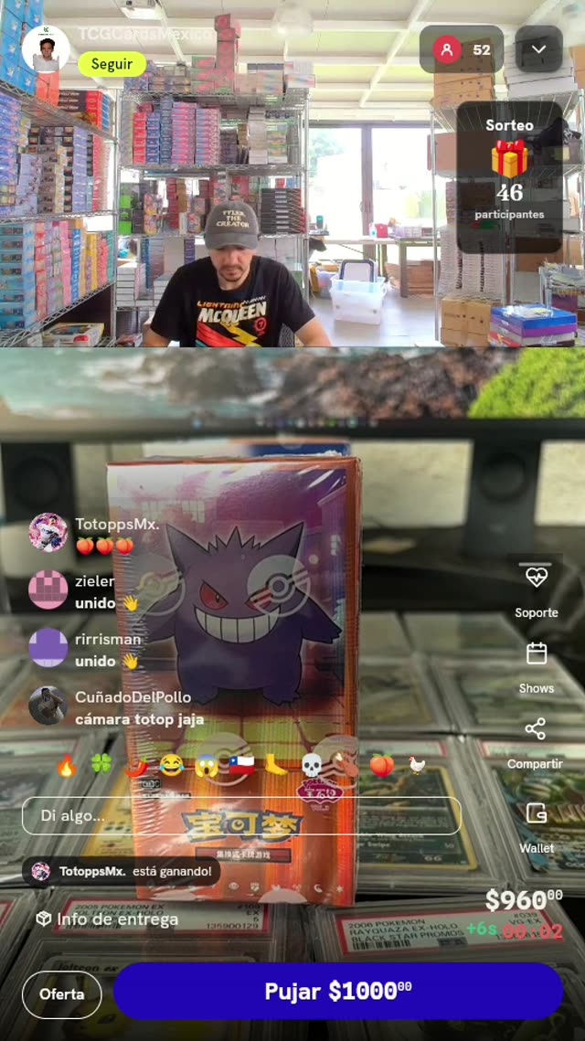 Caja Pokémon Gem Pack Vol. 3 Gengar