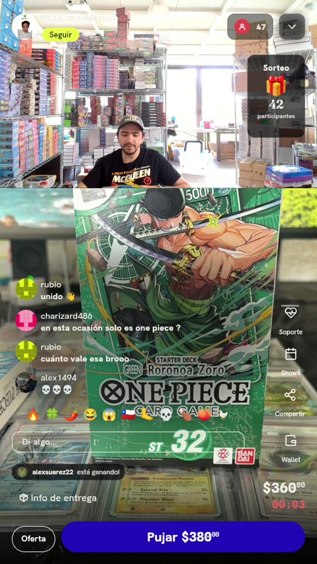 Starter Deck One Piece Zoro ST-32