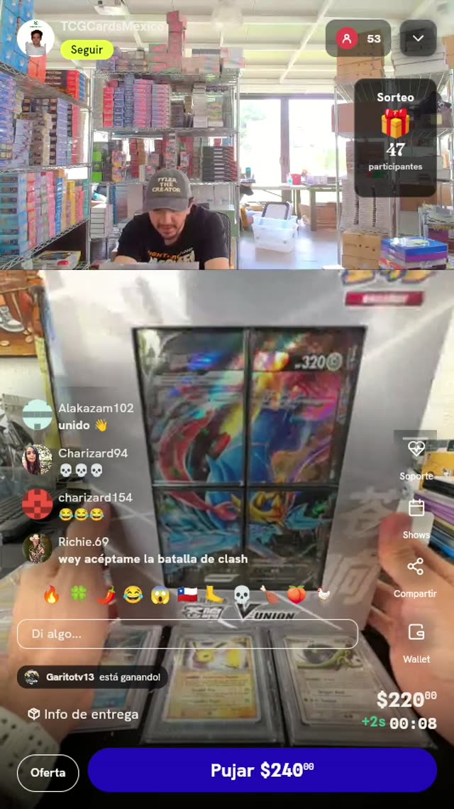 Caja Greninja V-UNION con Carpeta