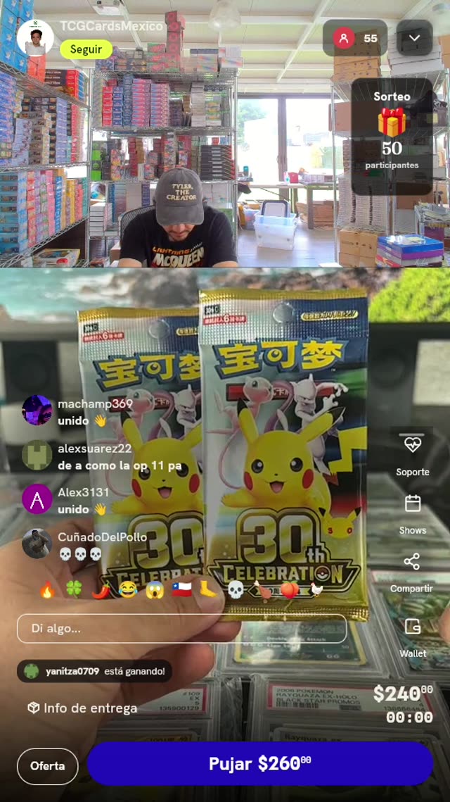 Sobres Pokémon TCG 30th Celebration
