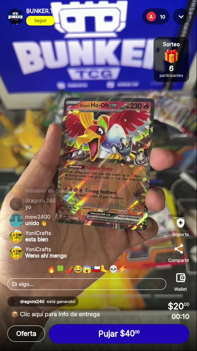 Ethan's Ho-Oh ex Destined Rivals