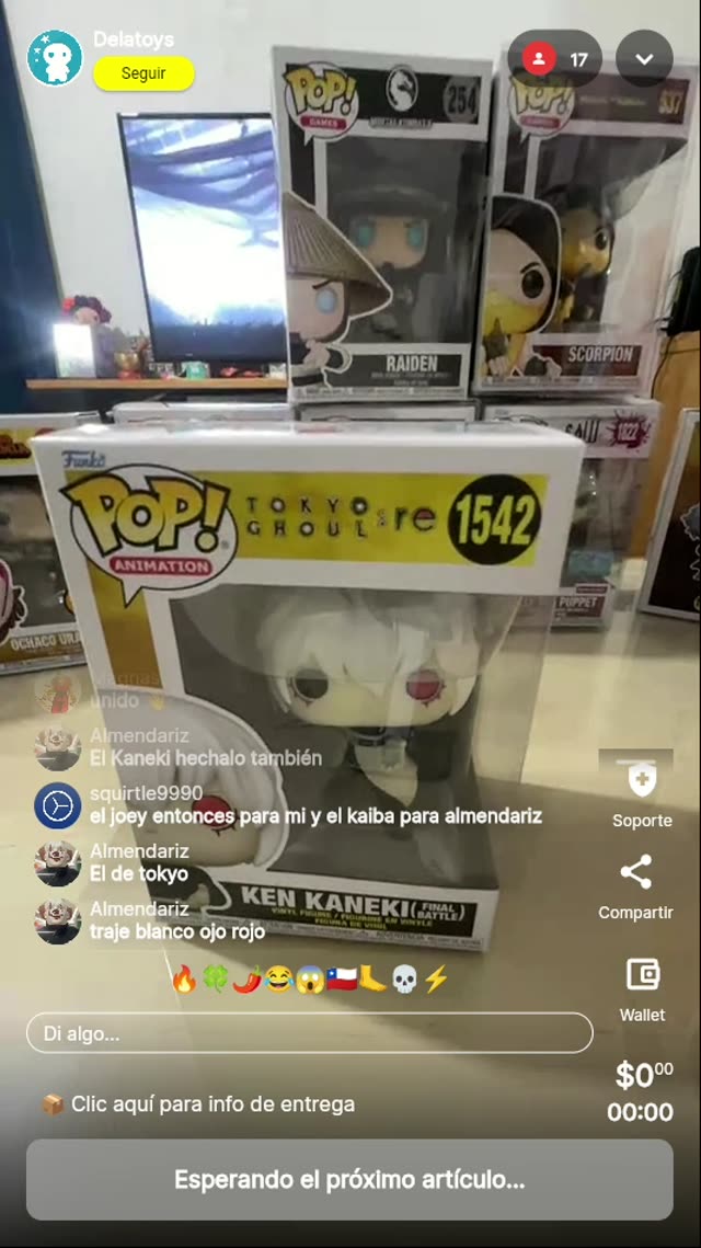 Funko Pop Ken Kaneki #1542
