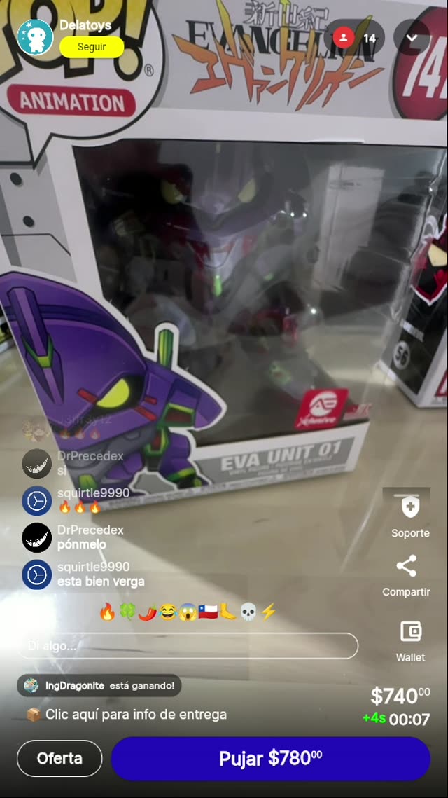 Funko Pop Evangelion Eva Unit-01
