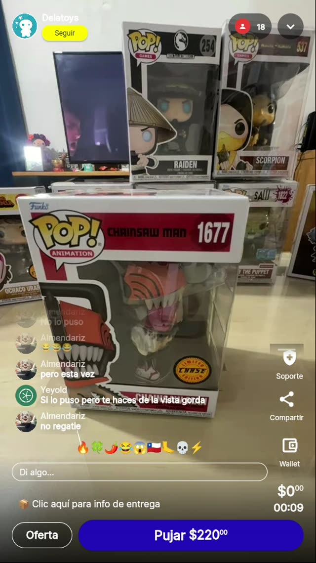 Funko Pop Chainsaw Man Chase