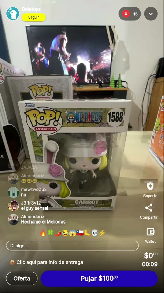 Funko Pop! One Piece Carrot