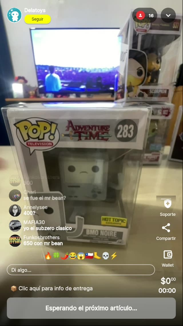 Funko Pop BMO Noire #283