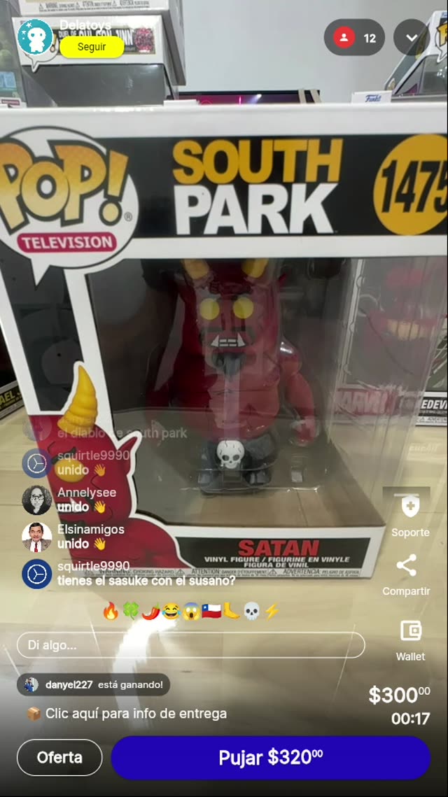 Funko Pop South Park Satan #1475