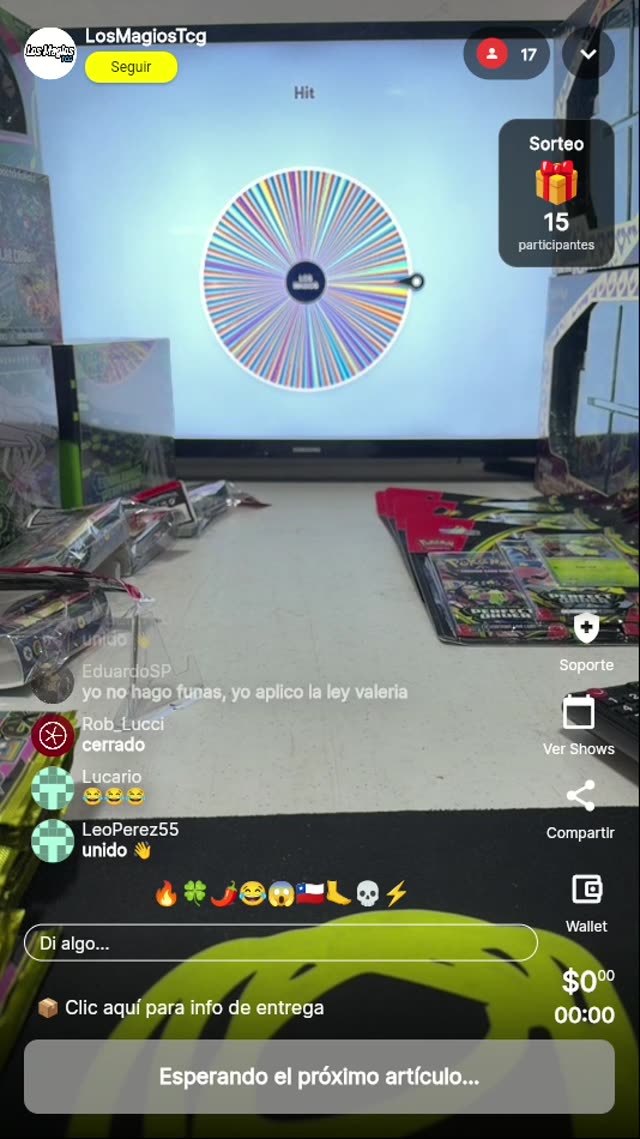 Ruleta de la suerte coleccionable